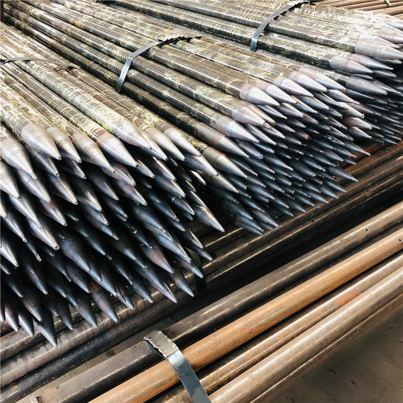 海北隧道进洞小导管
